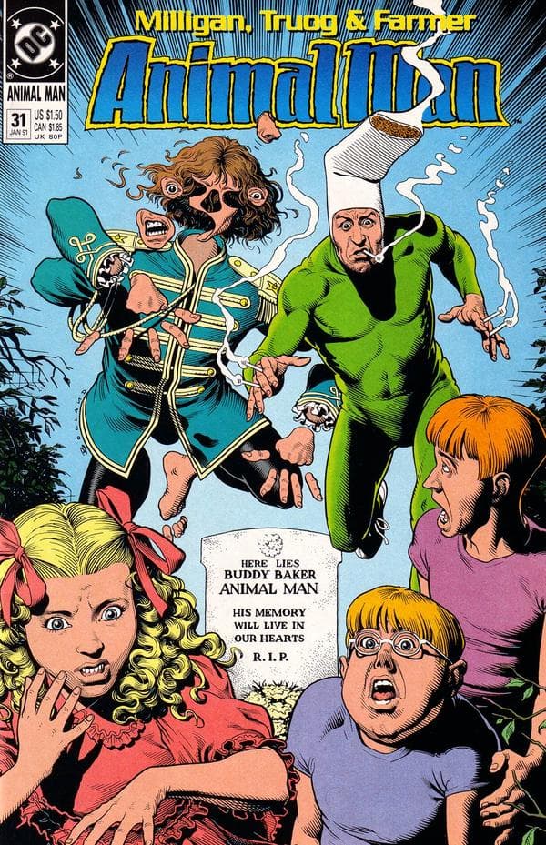 Animal Man #31 cover