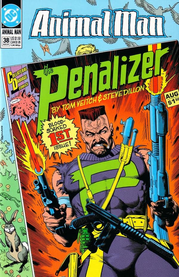Animal Man #38 cover