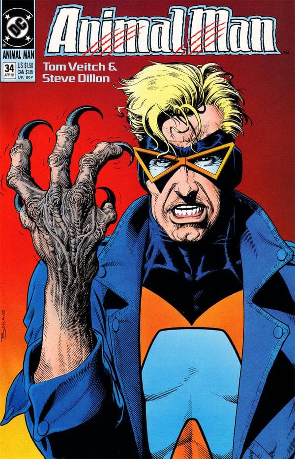 Animal Man #34 cover