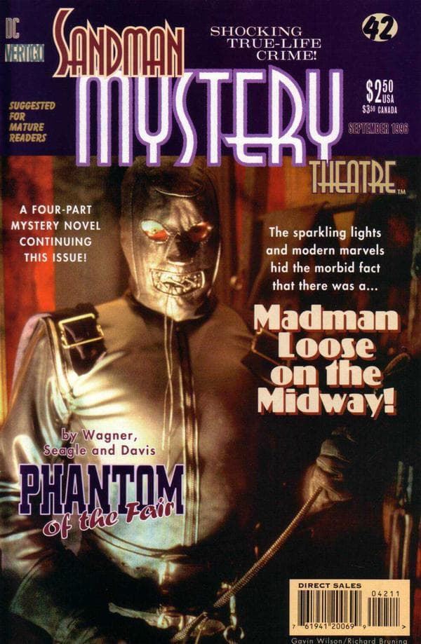 Sandman Mystery Theatre #42 cover