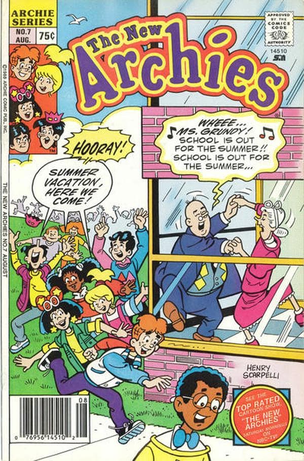 The New Archies #7 cover