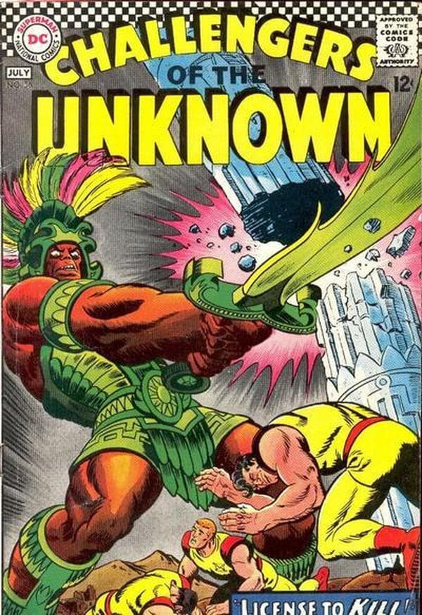 Challengers of the Unknown #56 cover