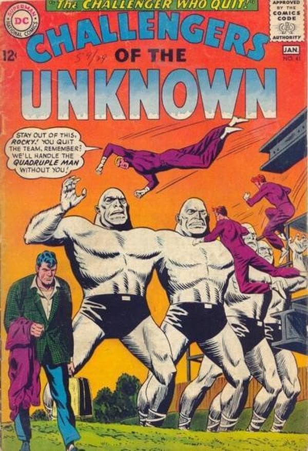 Challengers of the Unknown #41 cover