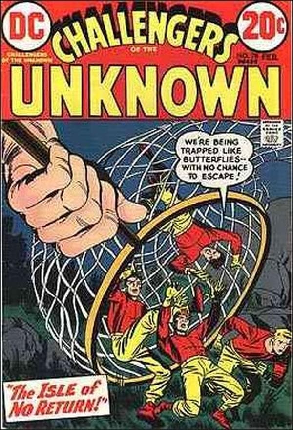 Challengers of the Unknown #78 cover