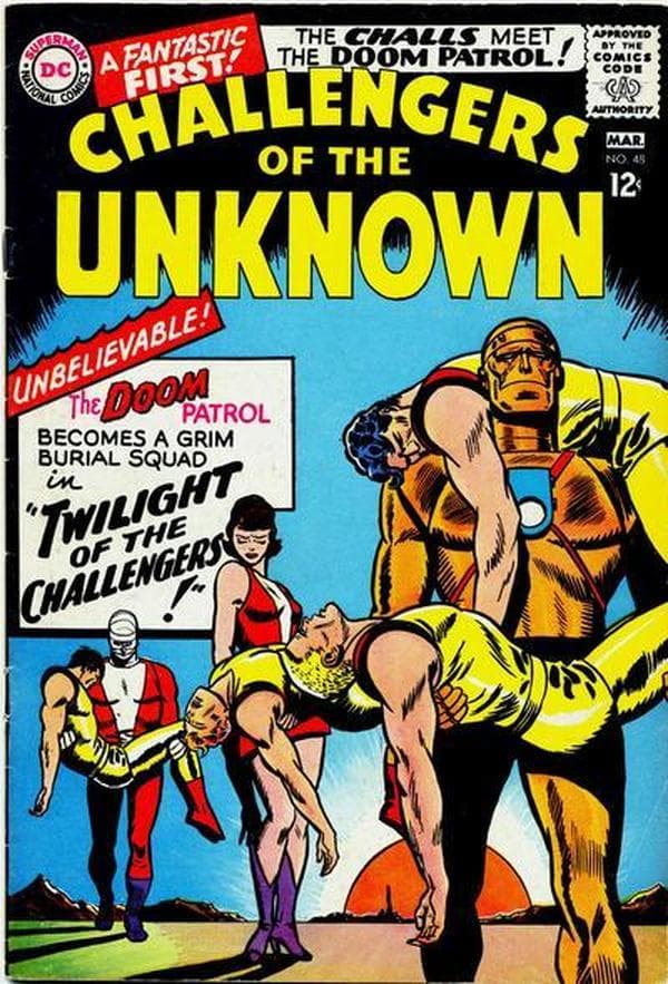Challengers of the Unknown #48 cover
