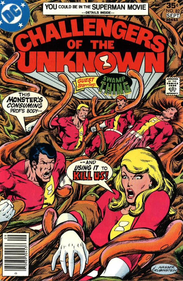 Challengers of the Unknown #82 cover