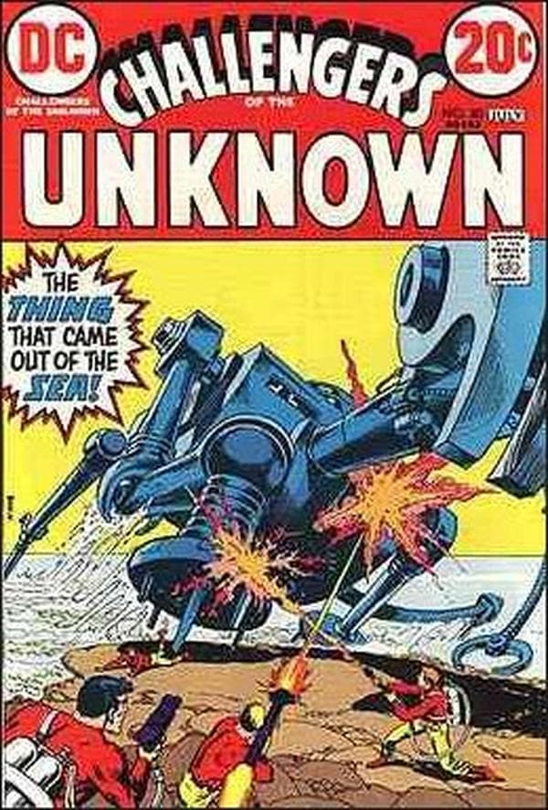 Challengers of the Unknown #80 cover
