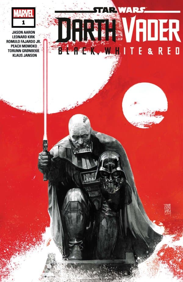 Star Wars: Darth Vader - Black, White & Red cover — © Marvel Comics