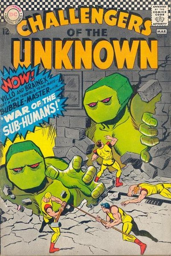Challengers of the Unknown #54 cover