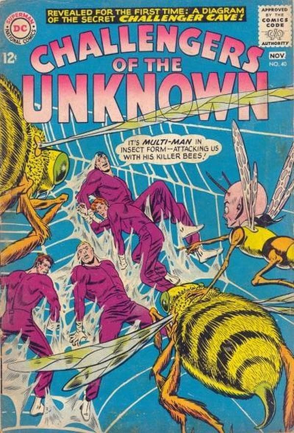 Challengers of the Unknown #40 cover