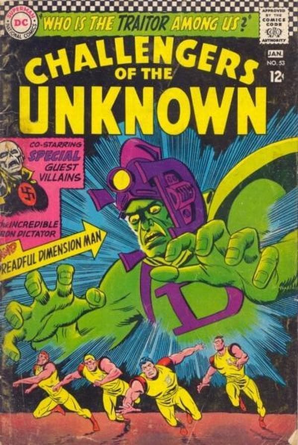 Challengers of the Unknown #53 cover