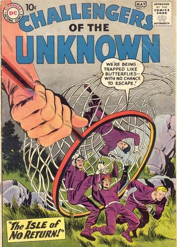 Challengers of the Unknown #7 cover