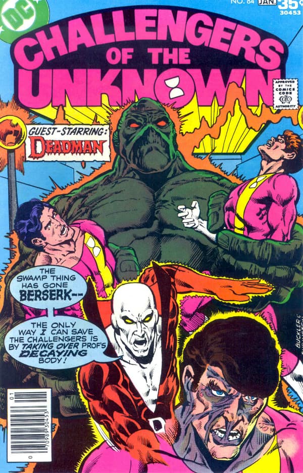 Challengers of the Unknown #84 cover