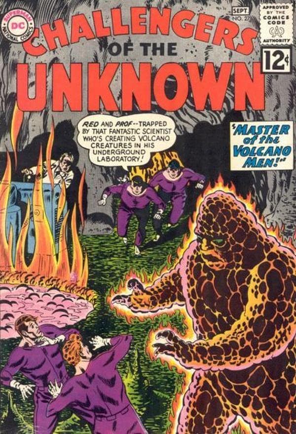 Challengers of the Unknown #27 cover