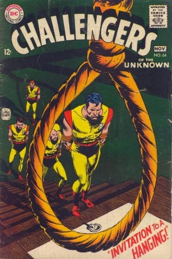 Challengers of the Unknown #64 cover