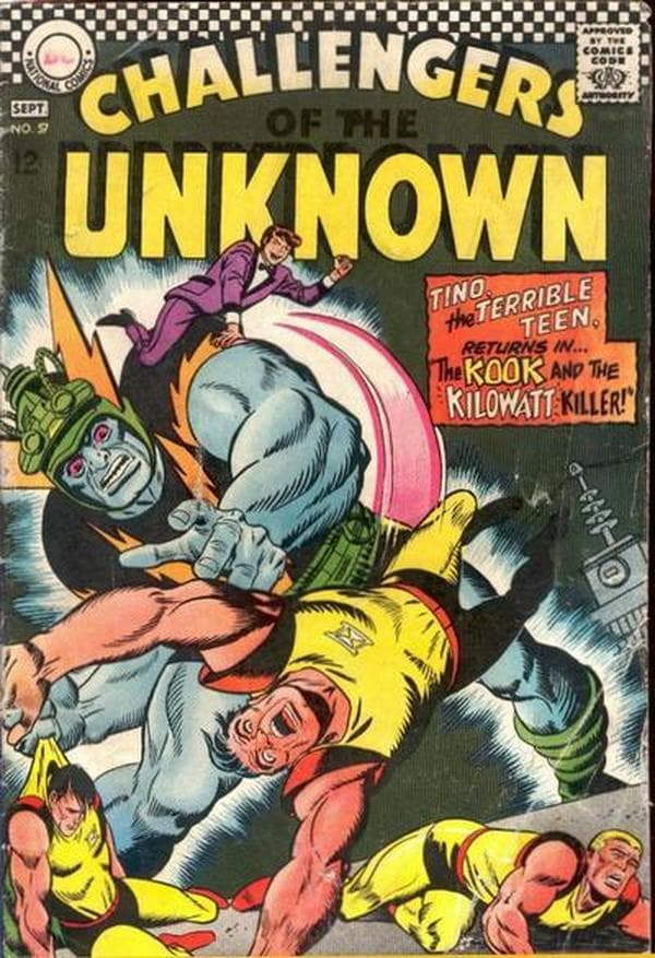 Challengers of the Unknown #57 cover