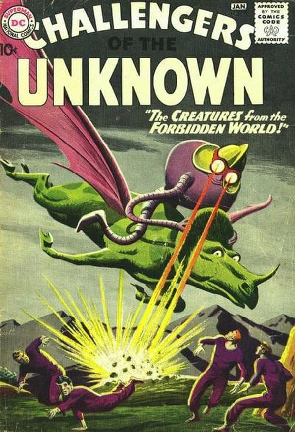 Challengers of the Unknown #11 cover