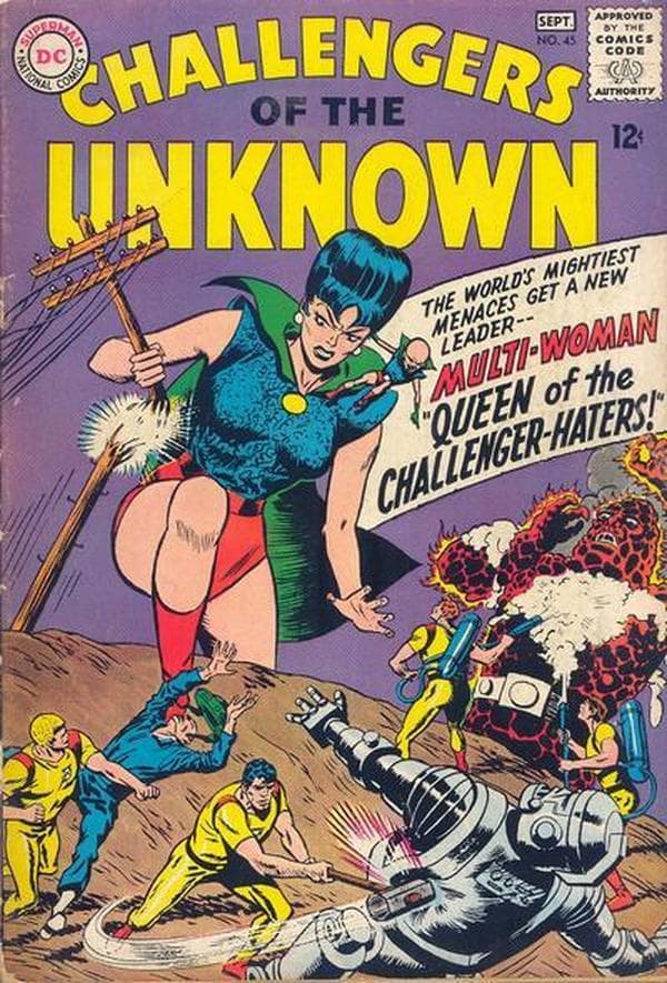 Challengers of the Unknown #45 cover