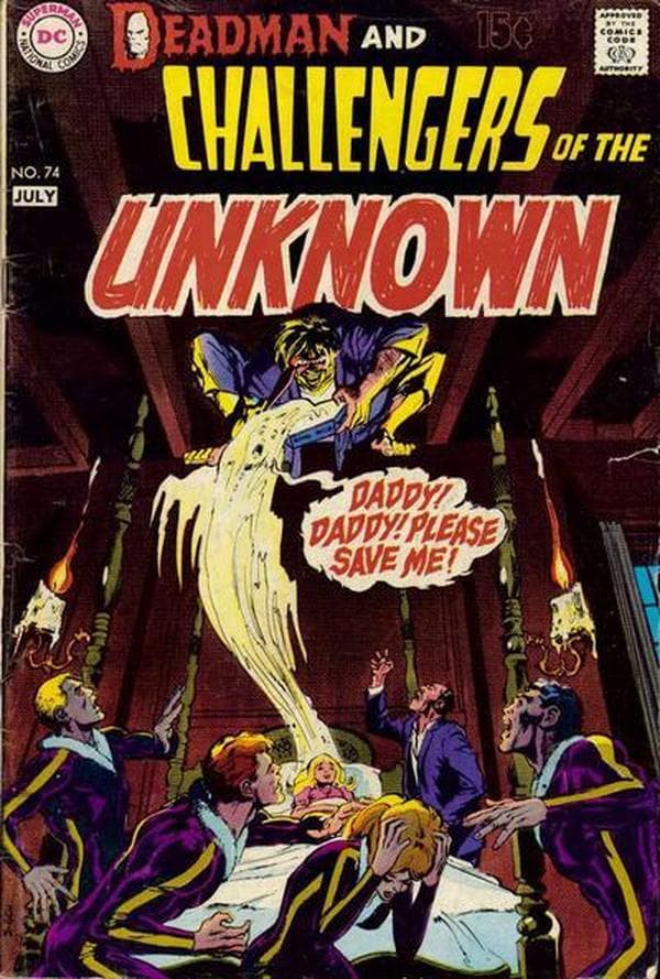 Challengers of the Unknown #74 cover