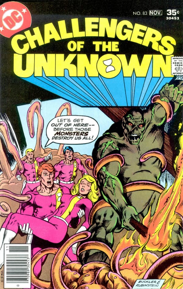 Challengers of the Unknown #83 cover