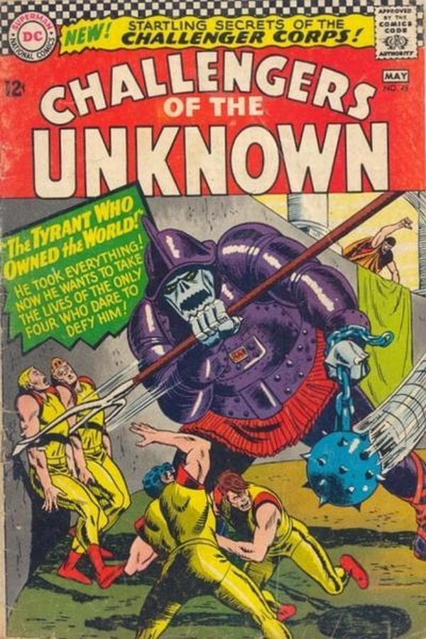 Challengers of the Unknown #49 cover