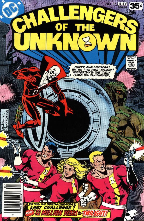Challengers of the Unknown #87 cover