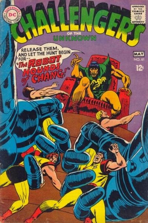 Challengers of the Unknown #61 cover