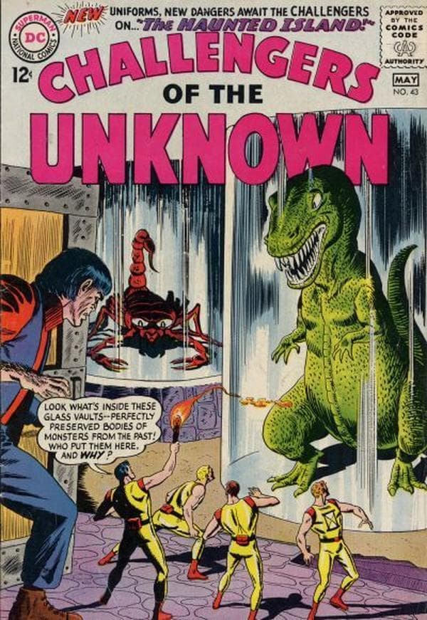 Challengers of the Unknown #43 cover