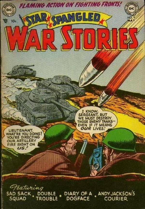 Star Spangled War Stories #9 cover