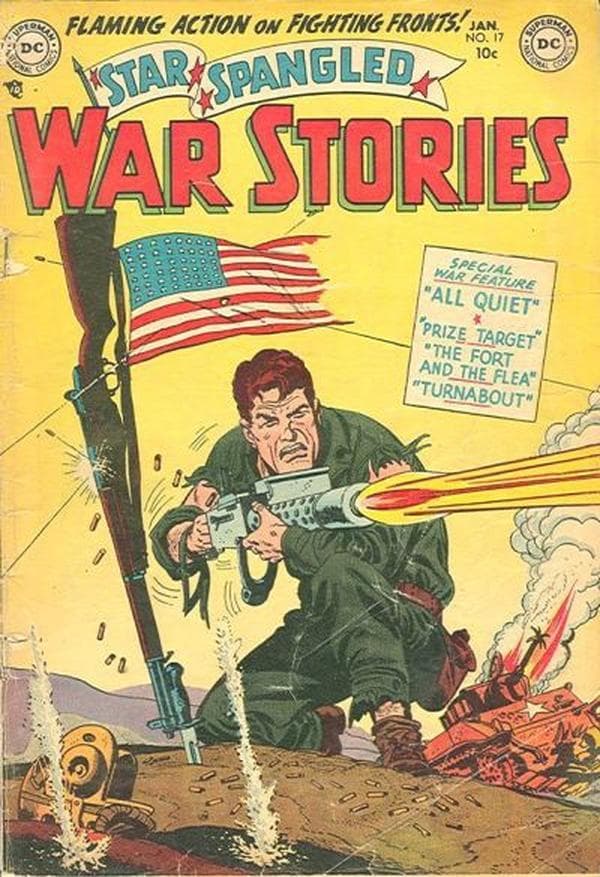 Star Spangled War Stories #17 cover