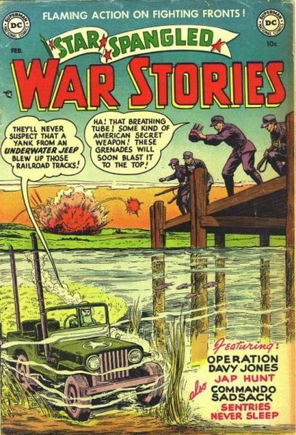 Star Spangled War Stories #6 cover