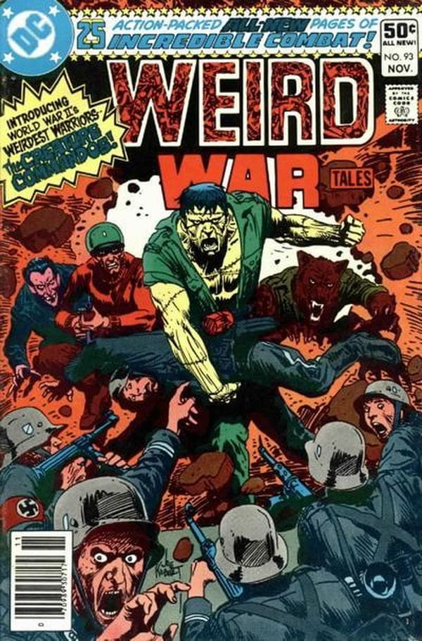 Weird War Tales #93 cover