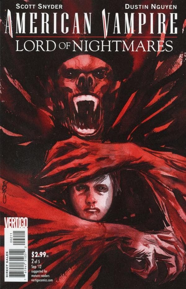 American Vampire: Lord of Nightmares #2 cover