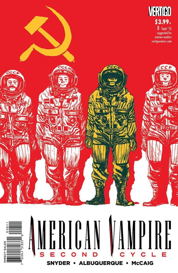 American Vampire: Second Cycle #8 cover