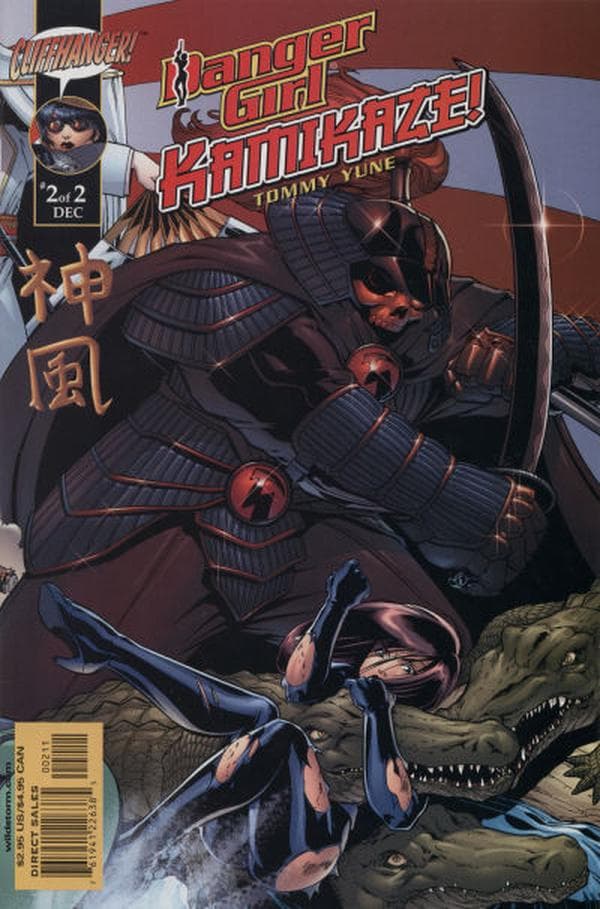 Danger Girl: Kamikaze! #2 cover