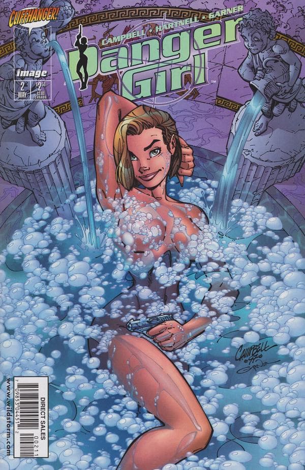 Danger Girl #2 cover