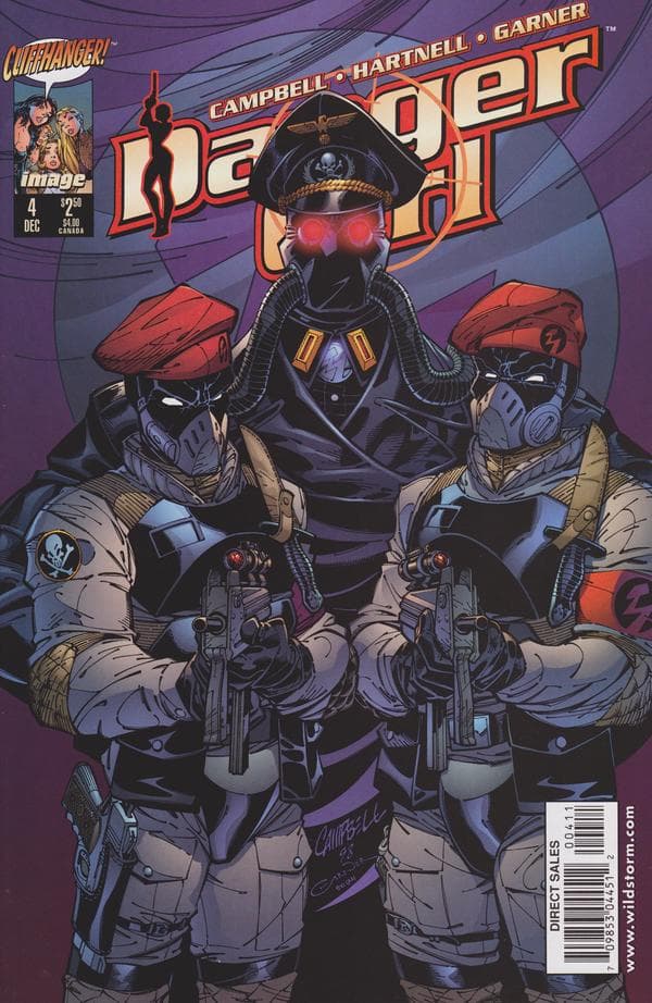 Danger Girl #4 cover
