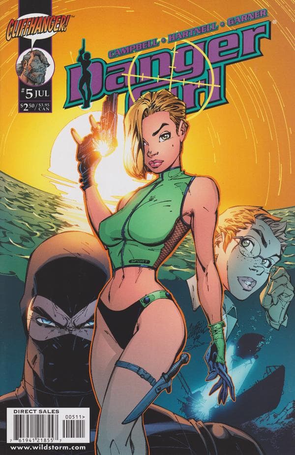 Danger Girl #5 cover