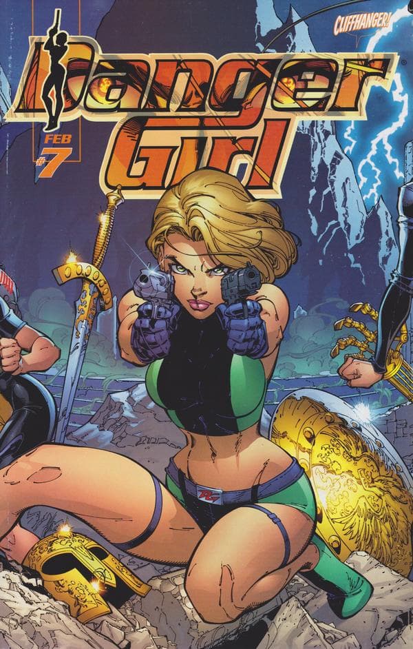 Danger Girl #7 cover