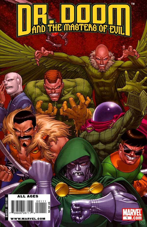 Doctor Doom and the Masters of Evil cover — © Marvel Comics