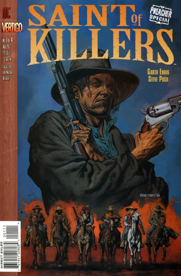 Preacher Special: Saint of Killers cover — © DC Comics