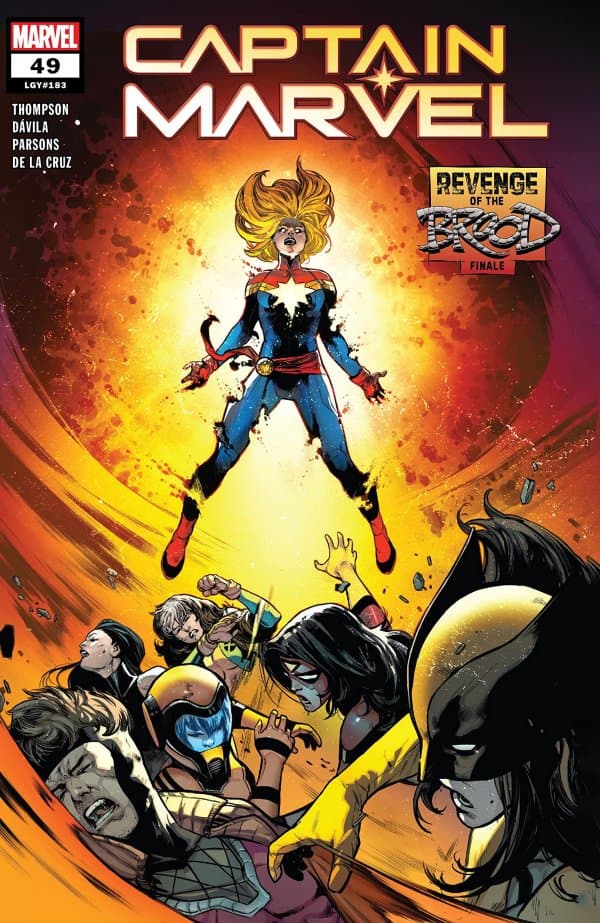 Captain Marvel #49 cover