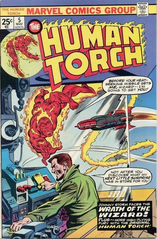 The Human Torch #5 cover