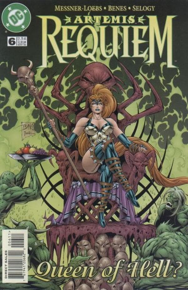 Artemis: Requiem #6 cover