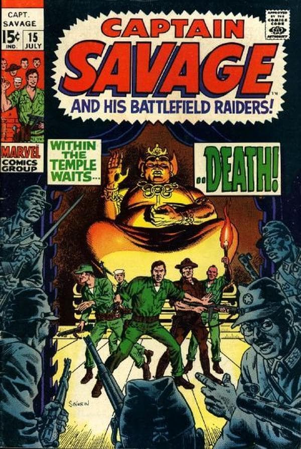 Capt. Savage and His Leatherneck Raiders #15 cover
