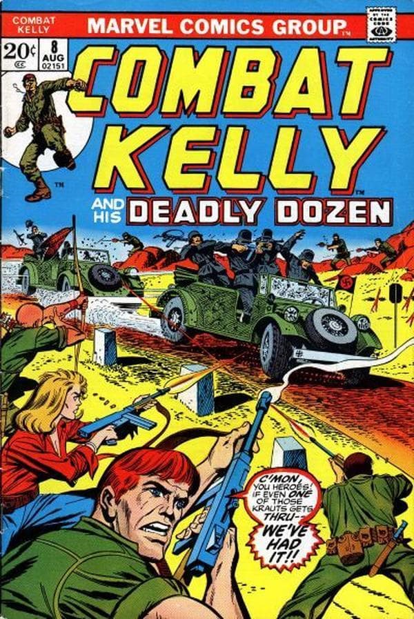 Combat Kelly #8 cover