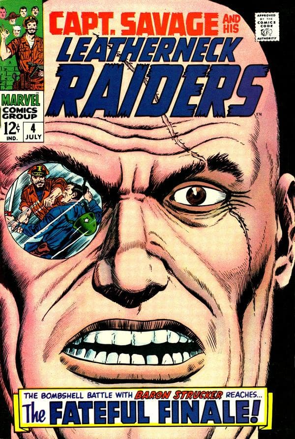 Capt. Savage and His Leatherneck Raiders #4 cover