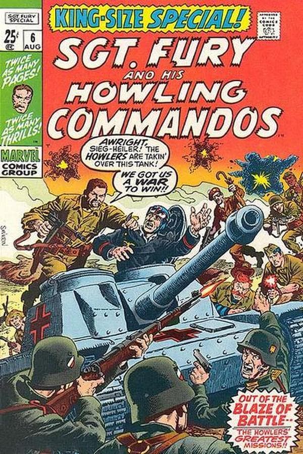 Sgt. Fury Annual #6 cover