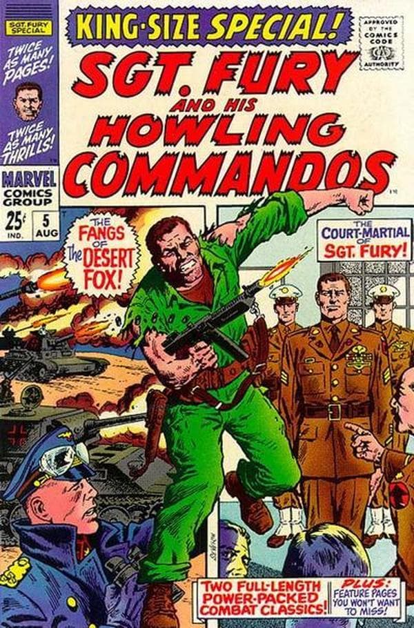 Sgt. Fury Annual #5 cover