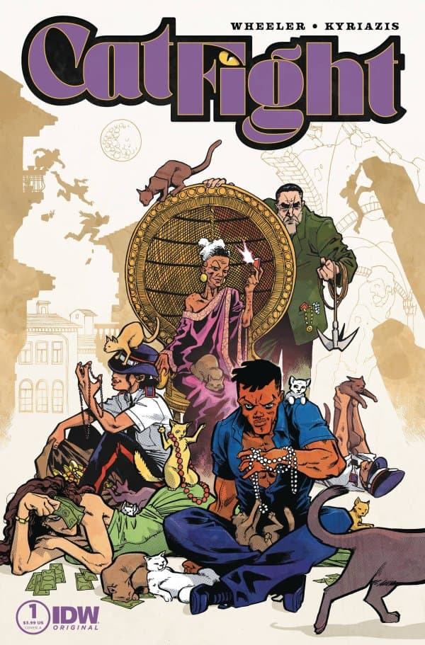 Cat Fight #1 cover